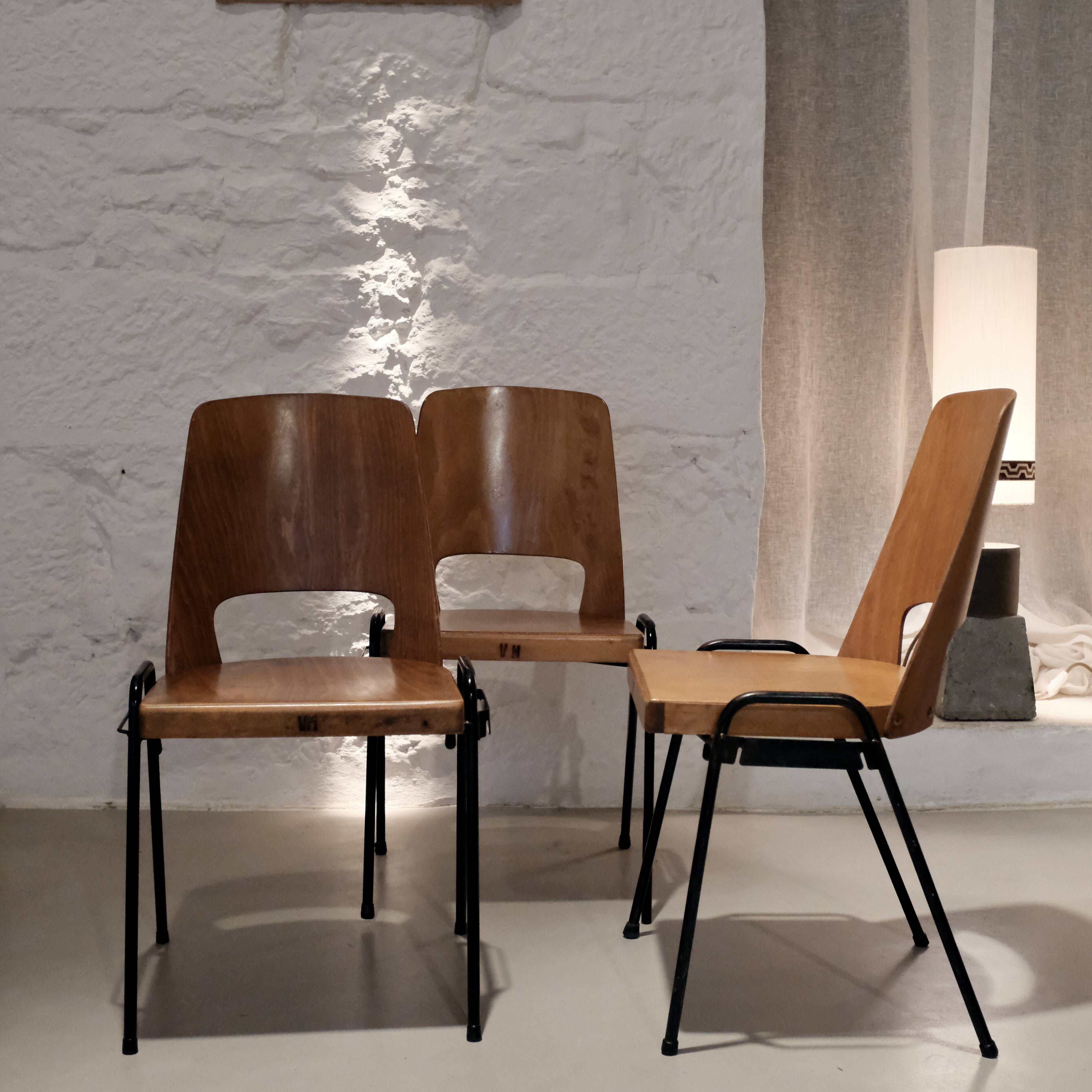Baumann Manhattan chairs, 1970