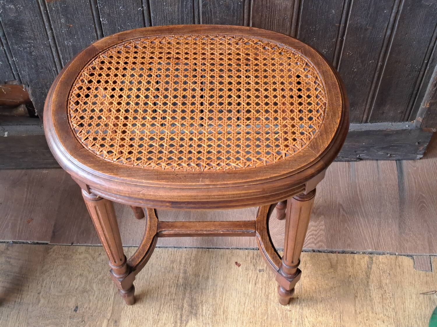 Antique piano stool