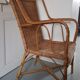 Fauteuil rotin 1950 circa