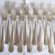 Orbrille JB silver metal cutlery set 37 pieces