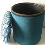 Poof vintage chest storage