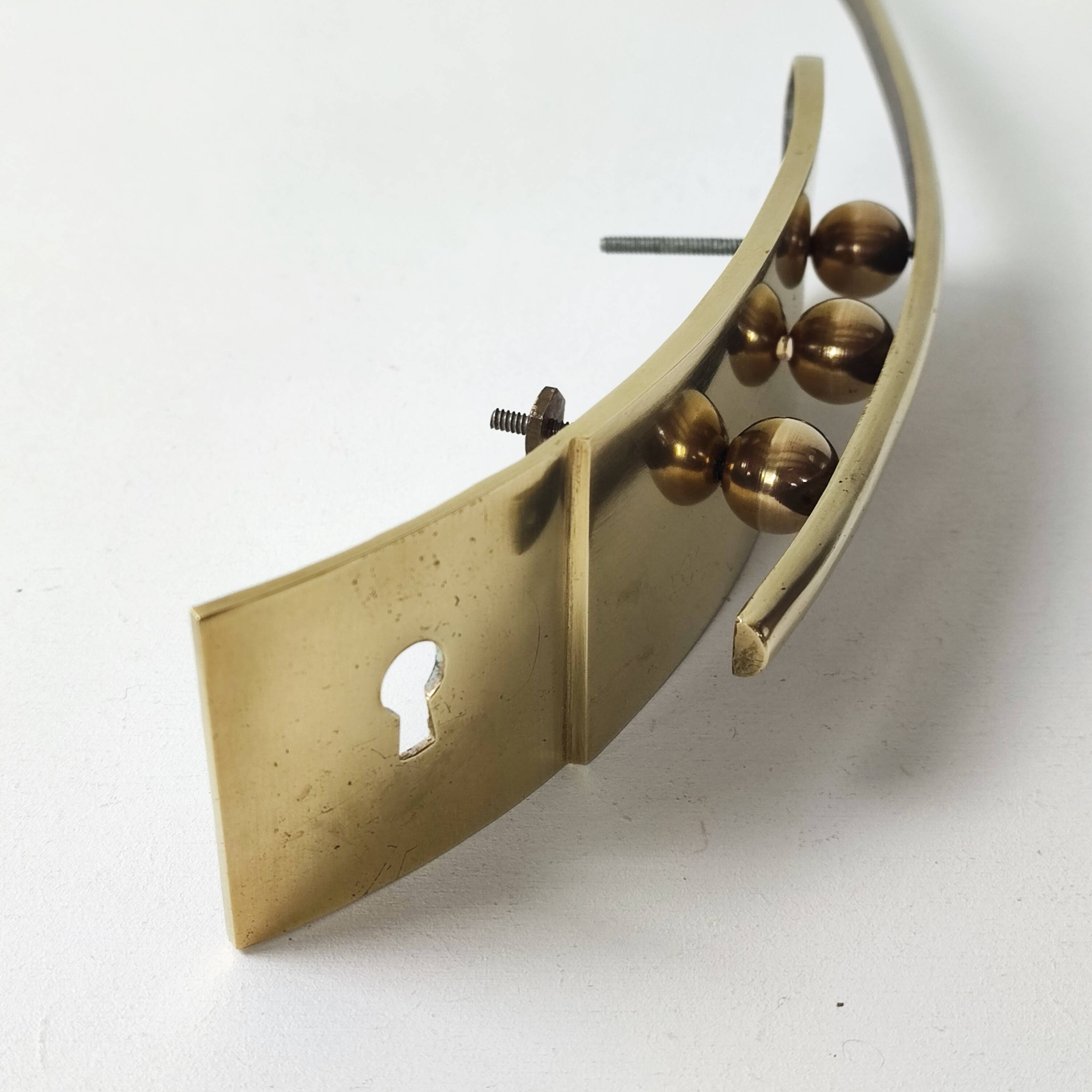 Art Deco brass handles