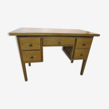 Bureau en chêne blond de style danois