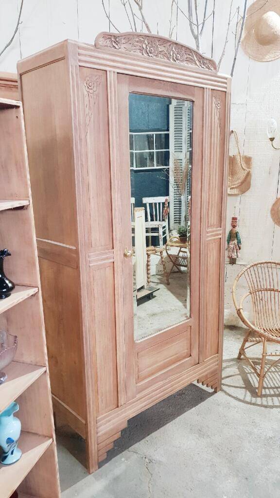 Old art-deco wardrobe