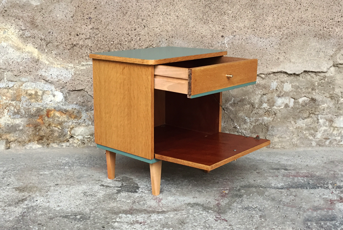 Vintage beside table 50 years