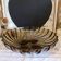 Vintage smoked glass fruit bowl