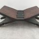 Small Mexican footrest attributed to Don Shoemaker.