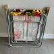 Vintage floral camping chair