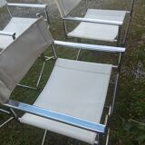 Vintage folding armchair set