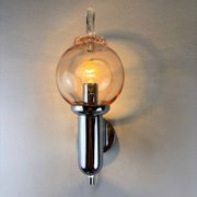 Toni Zuccheri drop shaped wall sconce, Murano glass, Italy 1970s