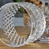 Pair of crystal water glasses from Baccarat model lucullus