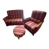 Jacques Leleu sofa set