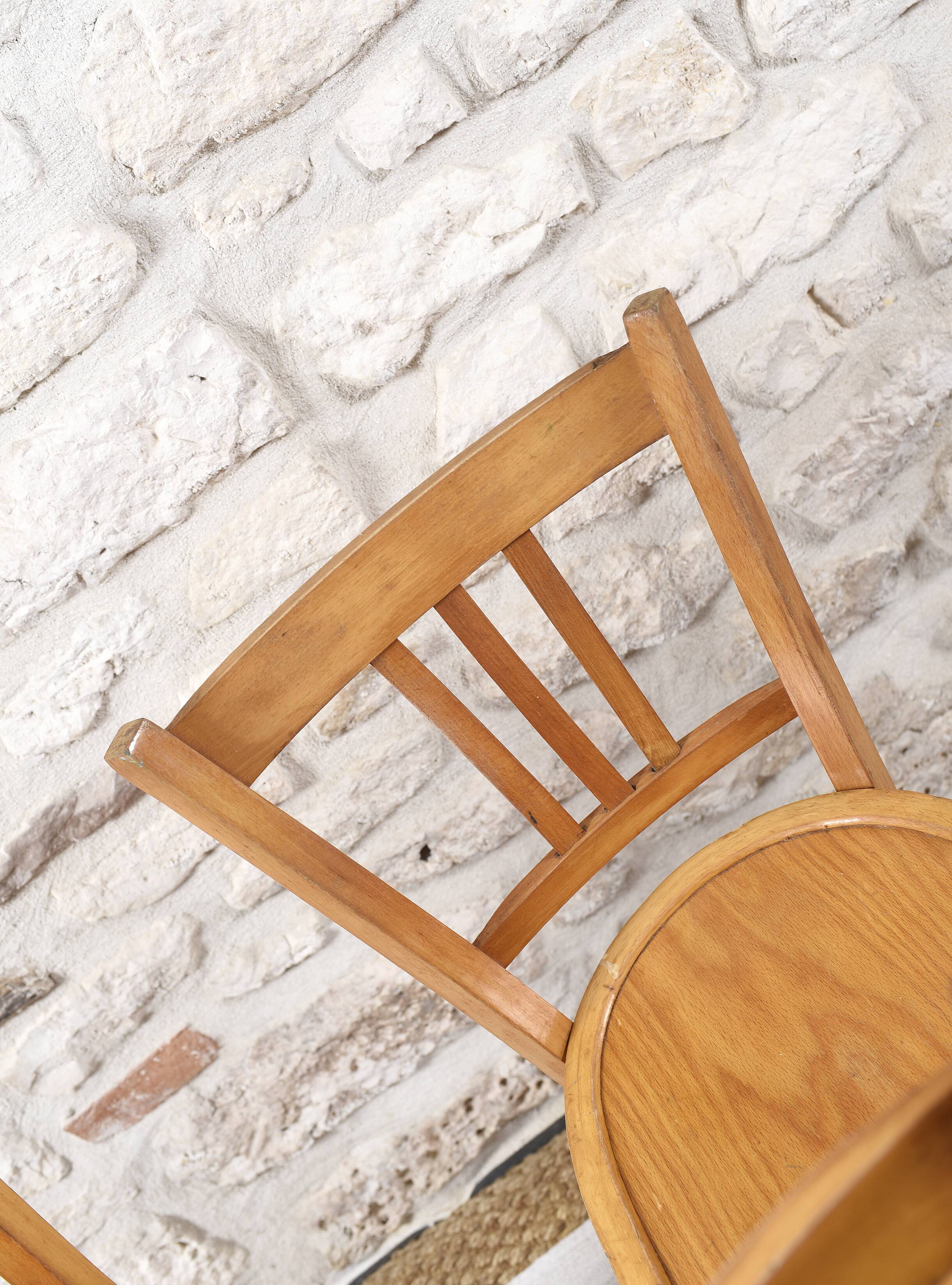 6 Luterma bistro chairs from the 1950s-60s