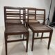 Four chairs from the Reconstruction design by René Gabriel, model 103.
