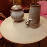 Pyrite sandstone soup dish of Roger Jacques