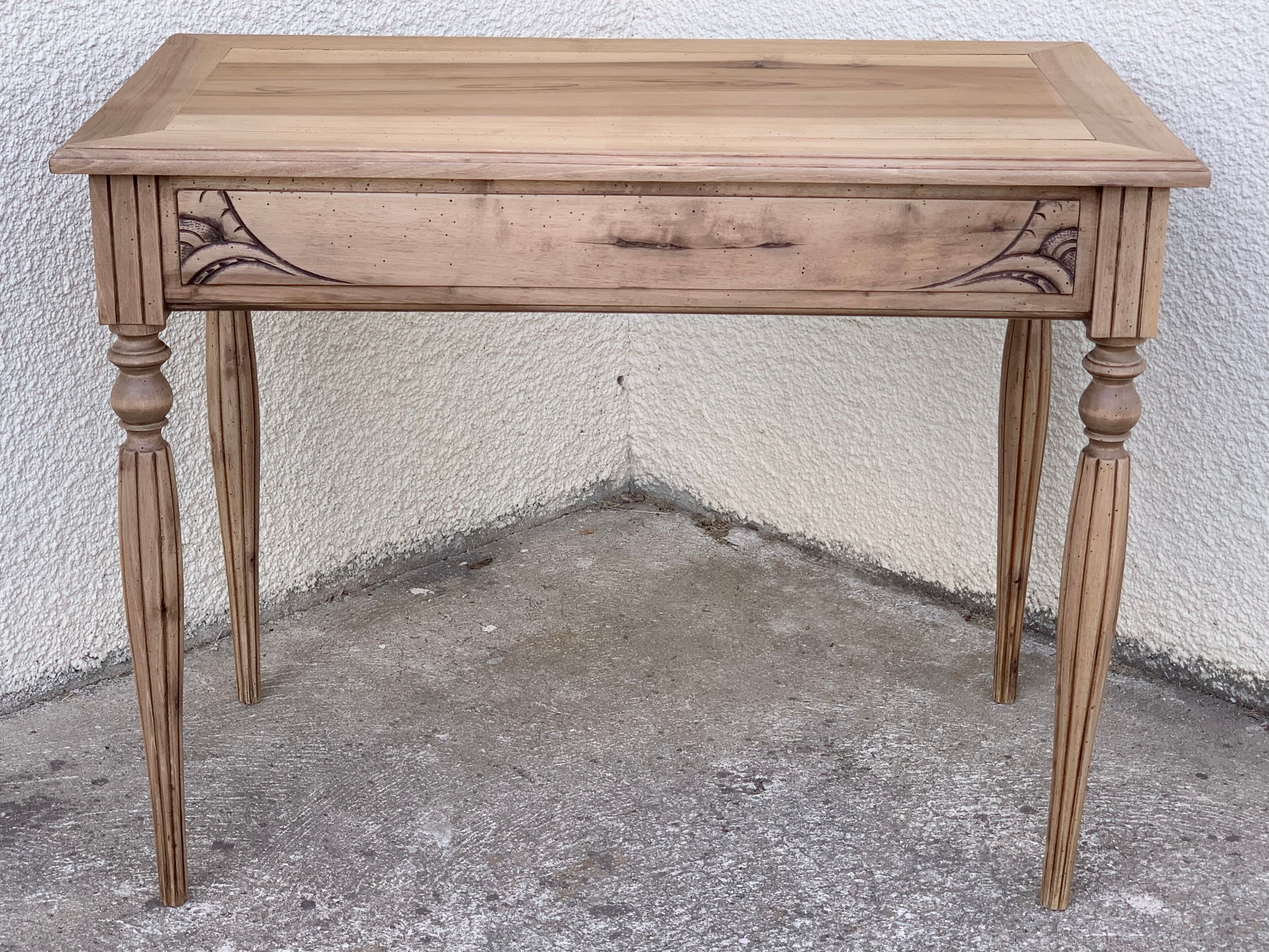 Art Deco office 1930 walnut raw wood