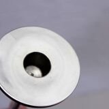 Scandinavian candle holder diabolo shape 1970