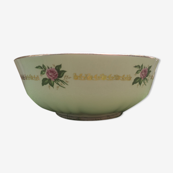 Faience salad bowl