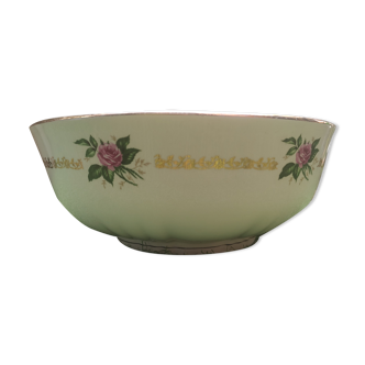 Faience salad bowl