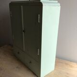 Patinated medicine cabinet
