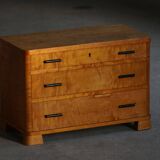 Scandinavian functionalism / Art Deco, Birch chest of drawers, 1930s–40s