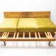 mid century sofabed in walnut by jindrich halabala for up zavody, 1950´s