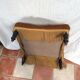 Square pouf Napoleon lll