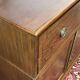 Commode secrétaire anglaise 19ème en acajou