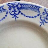 Terre de Fer soup plate, Moulin des Loups, colonial model