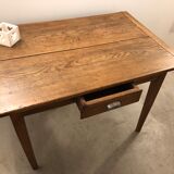 Old table, small office