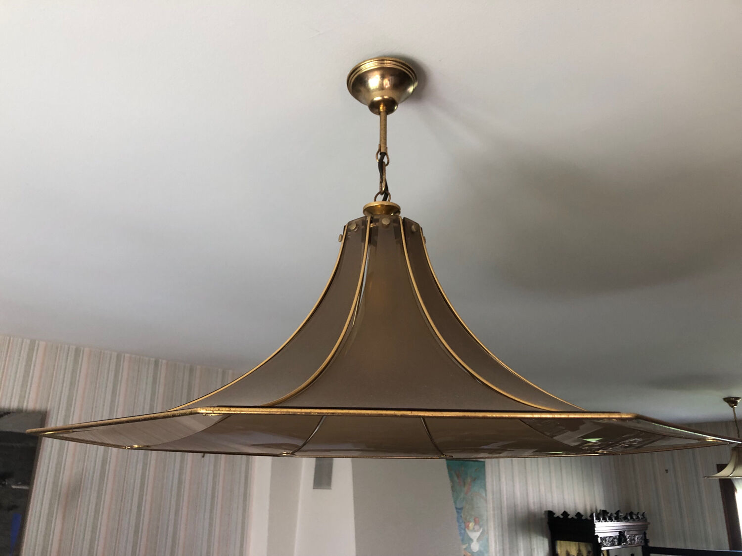 Suspension luminaire art deco