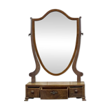 English mahogany dressing table from the late 19th century.