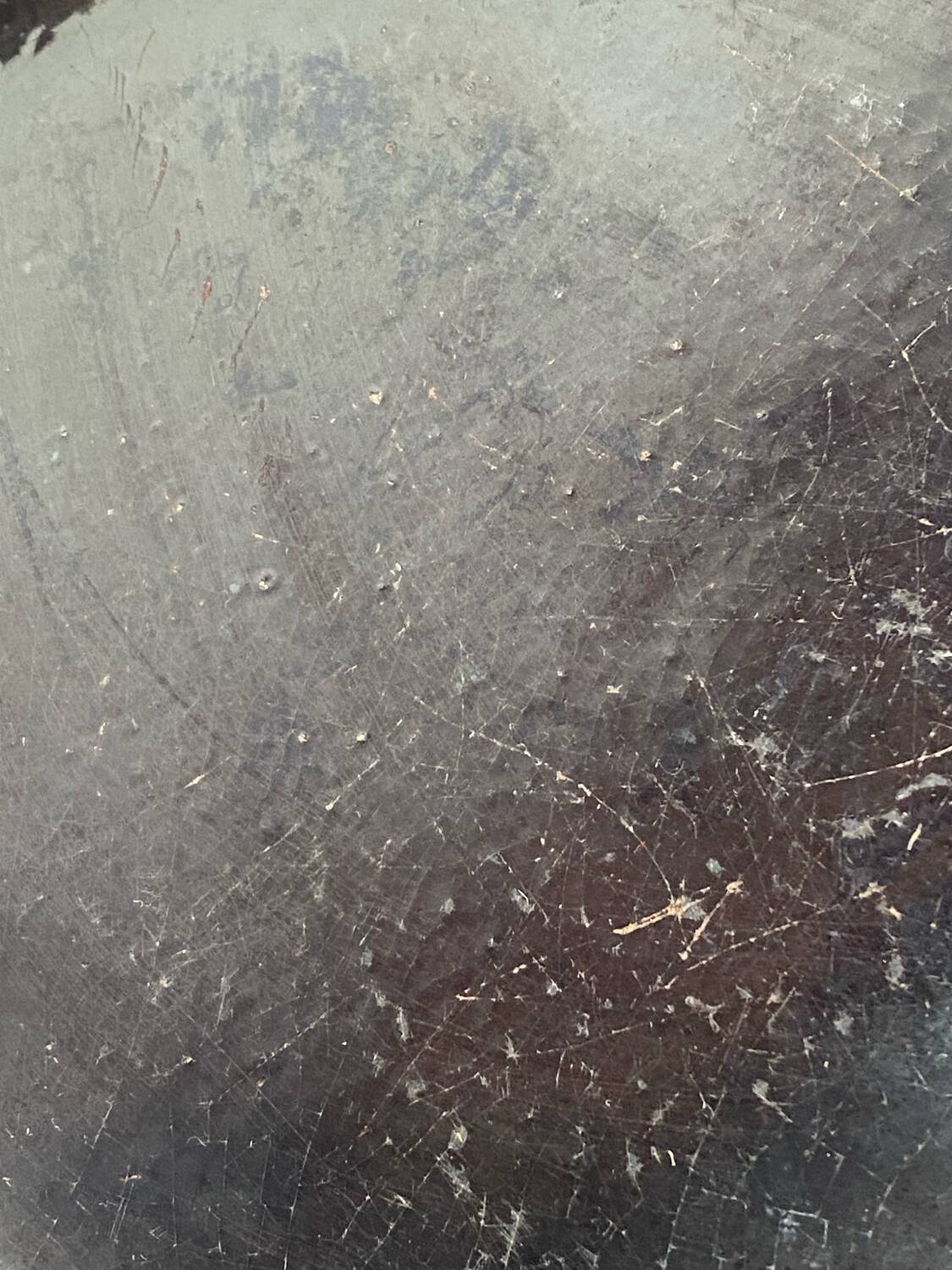 Vallauris iridescent ceramic gratin dish