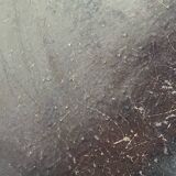 Vallauris iridescent ceramic gratin dish