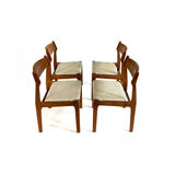 4x vintage Danish chairs