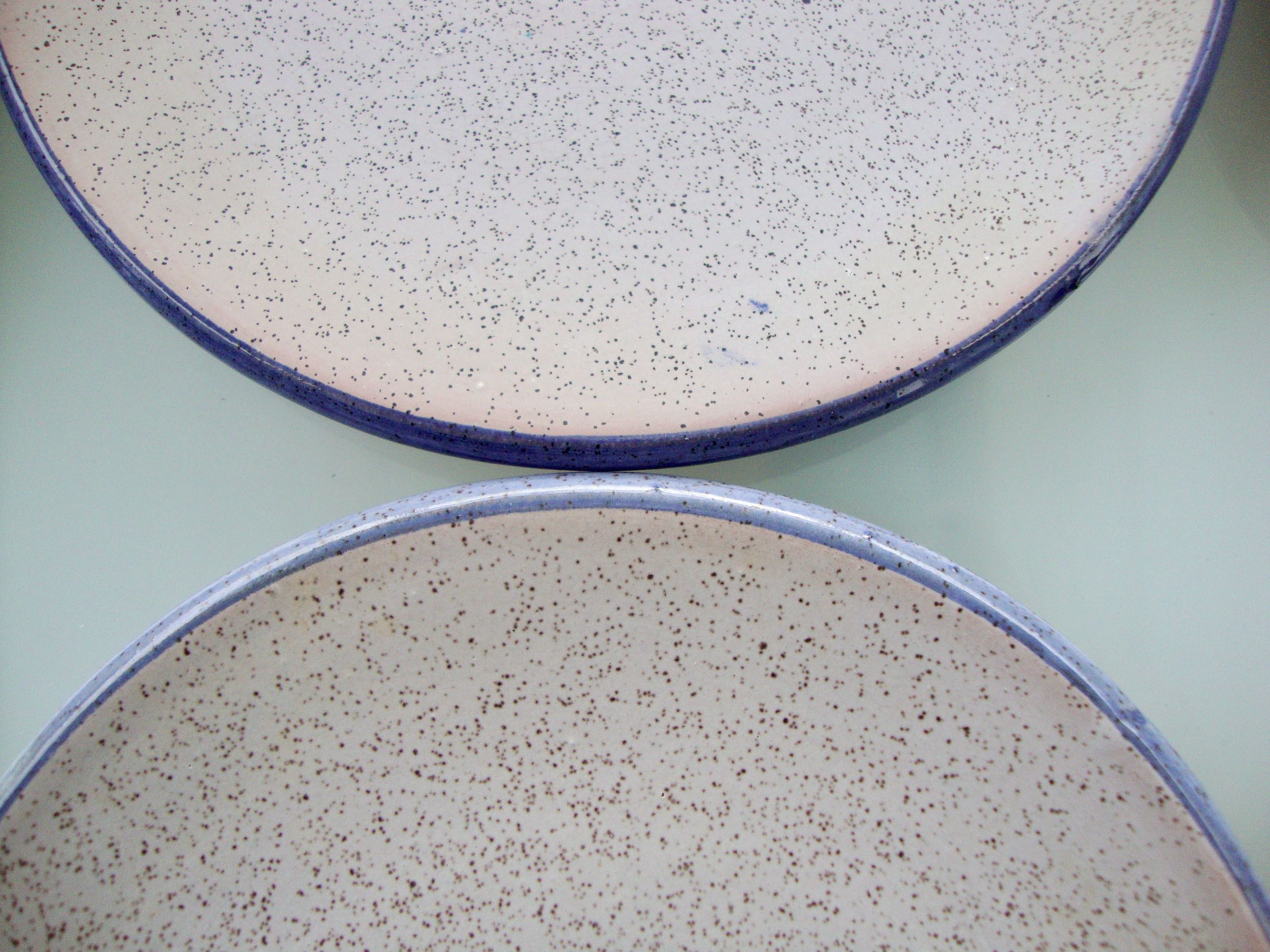 Set of 6 Vallauris dessert plates