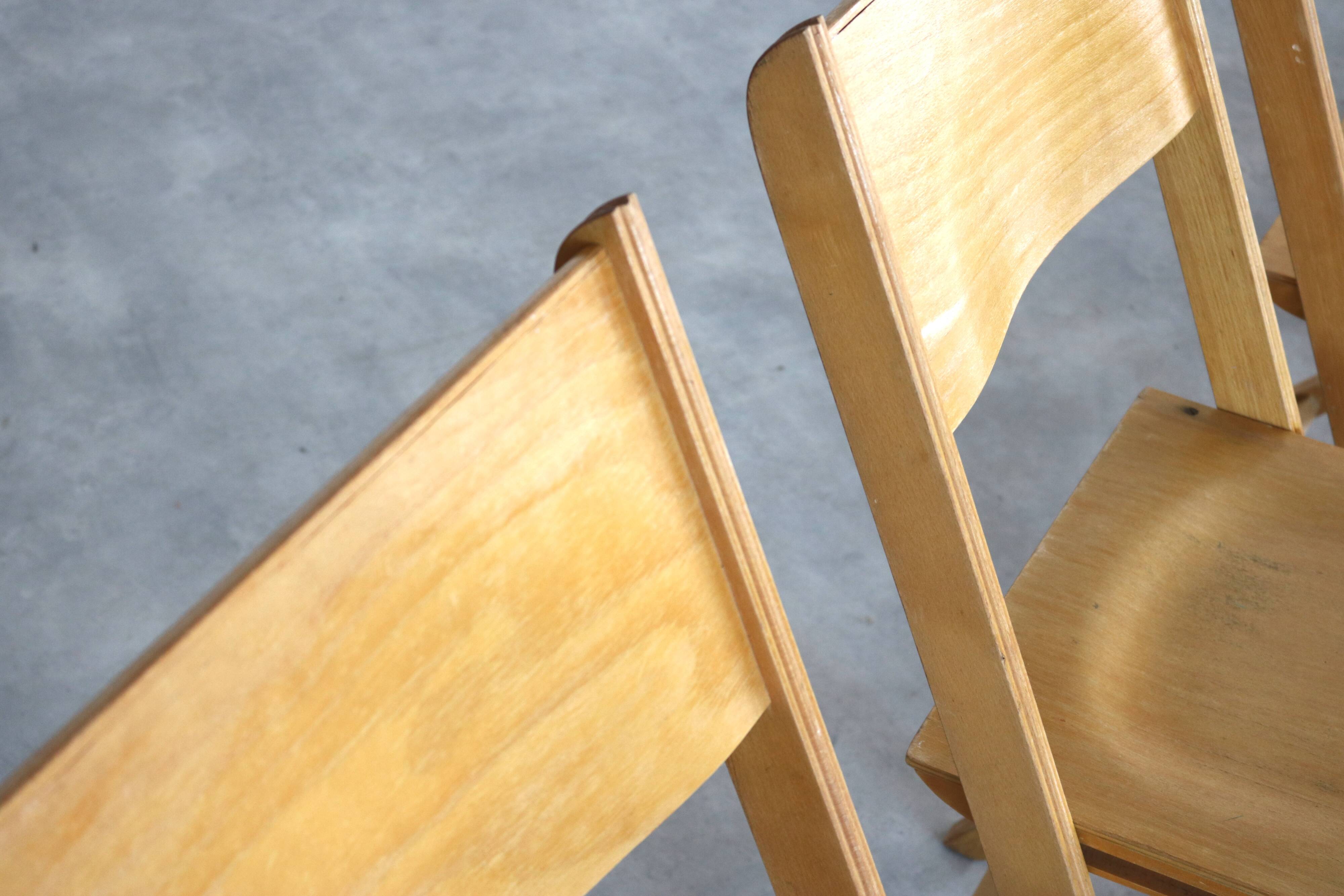 vintage folding chairs | chairs | 1960s | Swedish