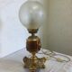 Vintage bronze lamp