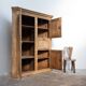 Antique Wooden Corner Cabinet, 1880