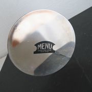 Bougeoir menu inox design 1990