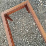 Vintage Scandinavian-style wooden coffee table.