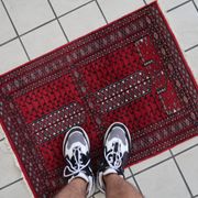 Tapis vintage fait main Lahore 64cm x 88cm - 1C996