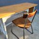 Bureau enfant Baumann et chaise Bauhaus