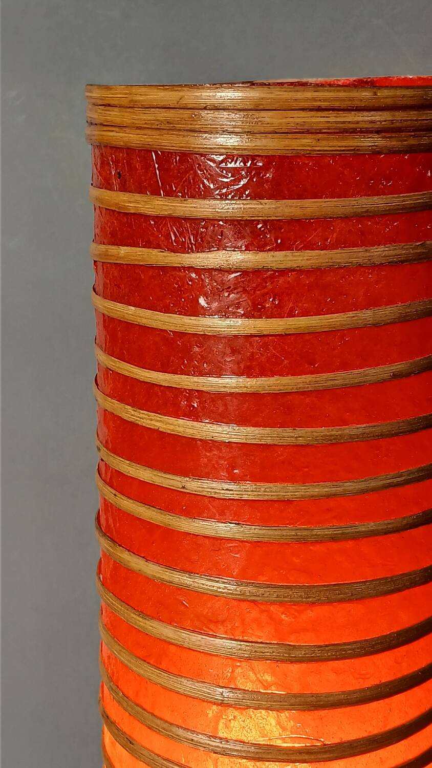 Fibreglass lamp from the 50s/60s.
