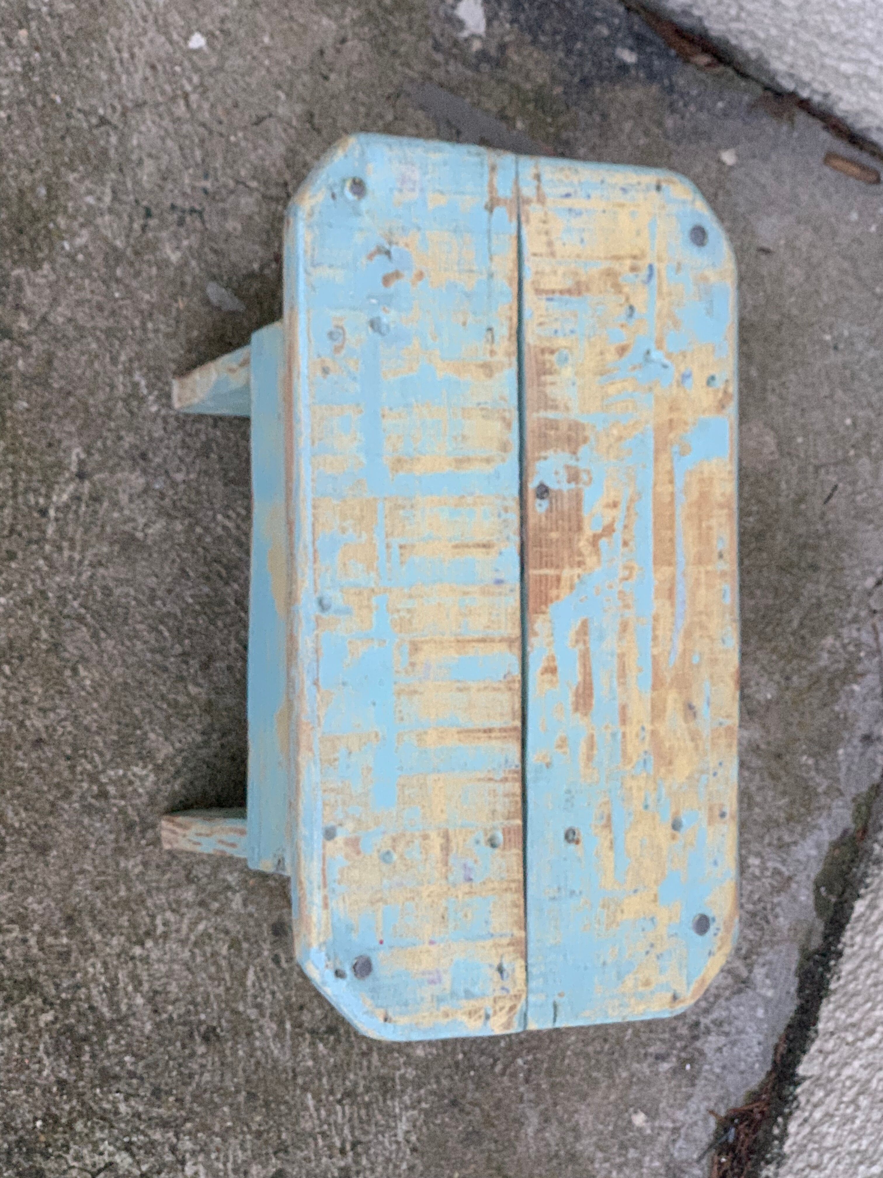 Vintage patina bench 1950
