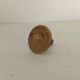 Empire furniture knob in gilded brass, 19th century.
