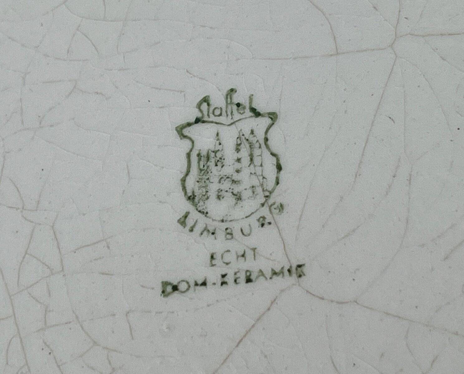 Mid-century German ceramic bowls by Limburg, 1960s, set of 3.