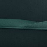 Minimalist danish green 3-seater sofa “Hood” by Common Seating