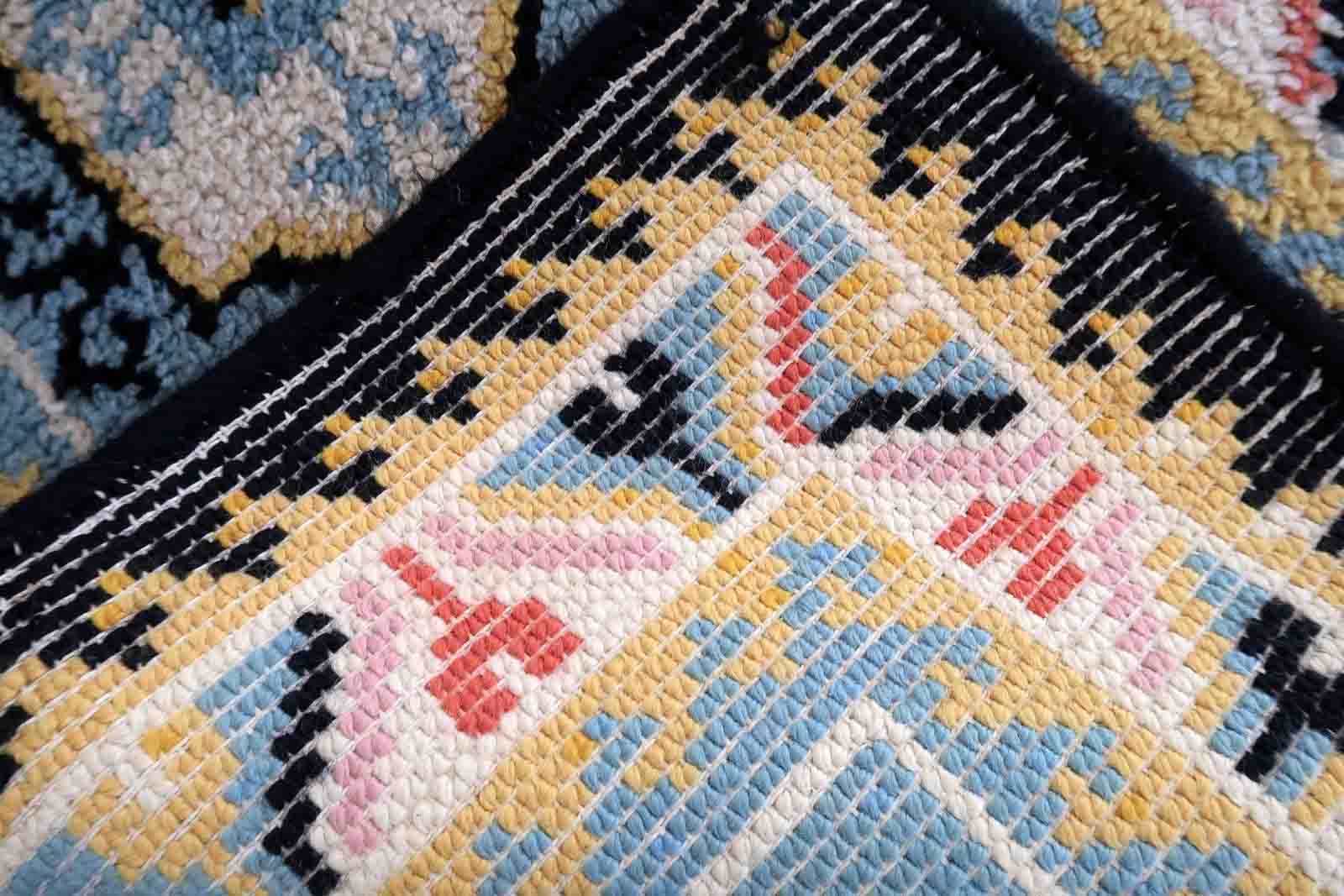 Carpet french soap 71cm x 128cm 1960s