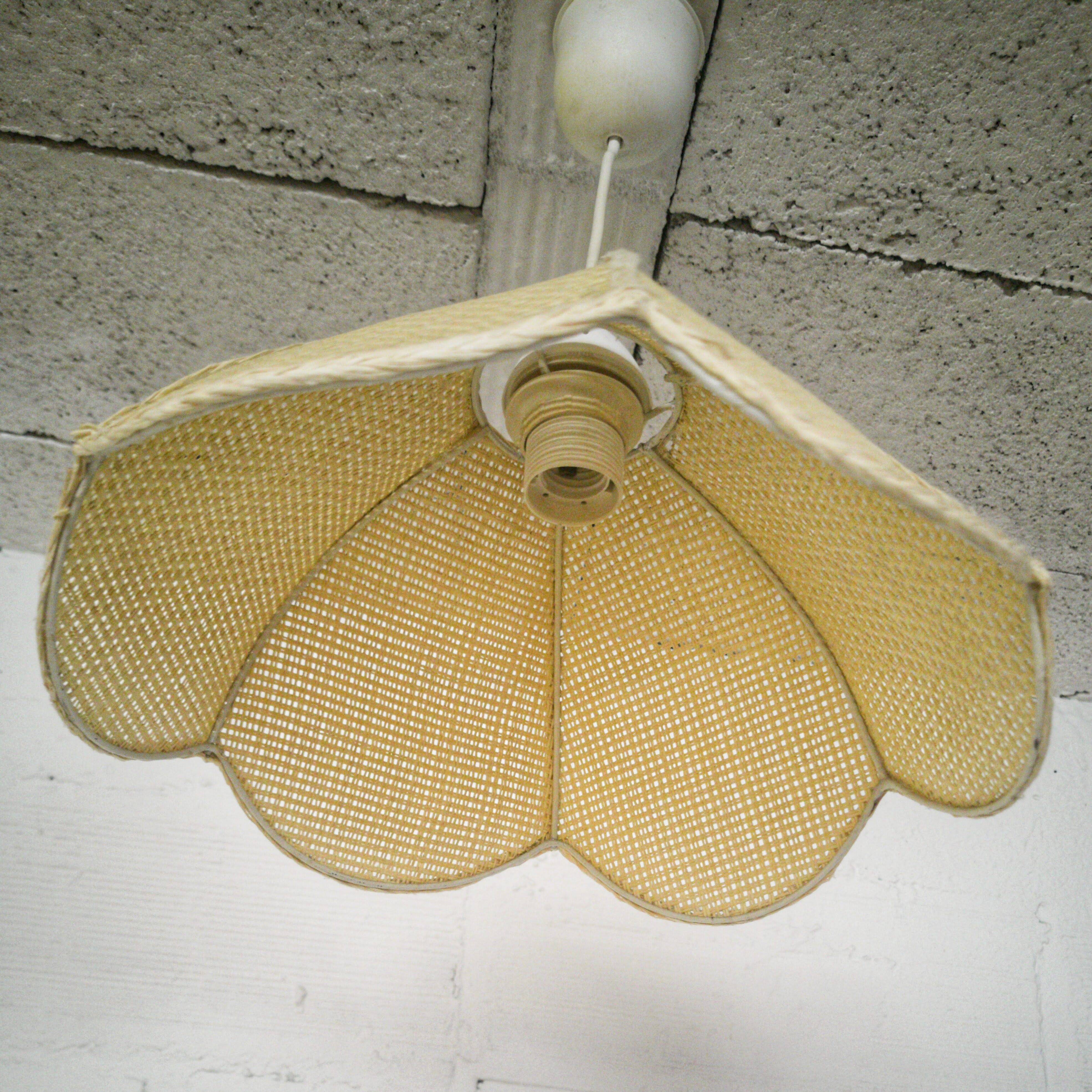 Suspension fleur vintage